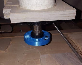 Chip Debris Fan for ER20 Collet Nut CNC Milling Chuck Holder Lathe *Black*