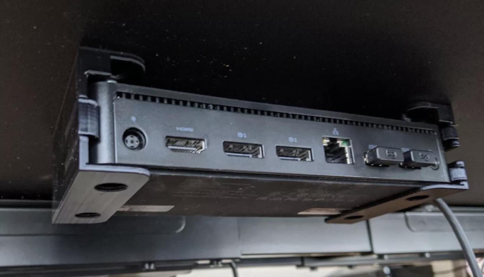 Under Desk Mount / Wall Mount Holder for Dell D6000 Docking Station - Etsy