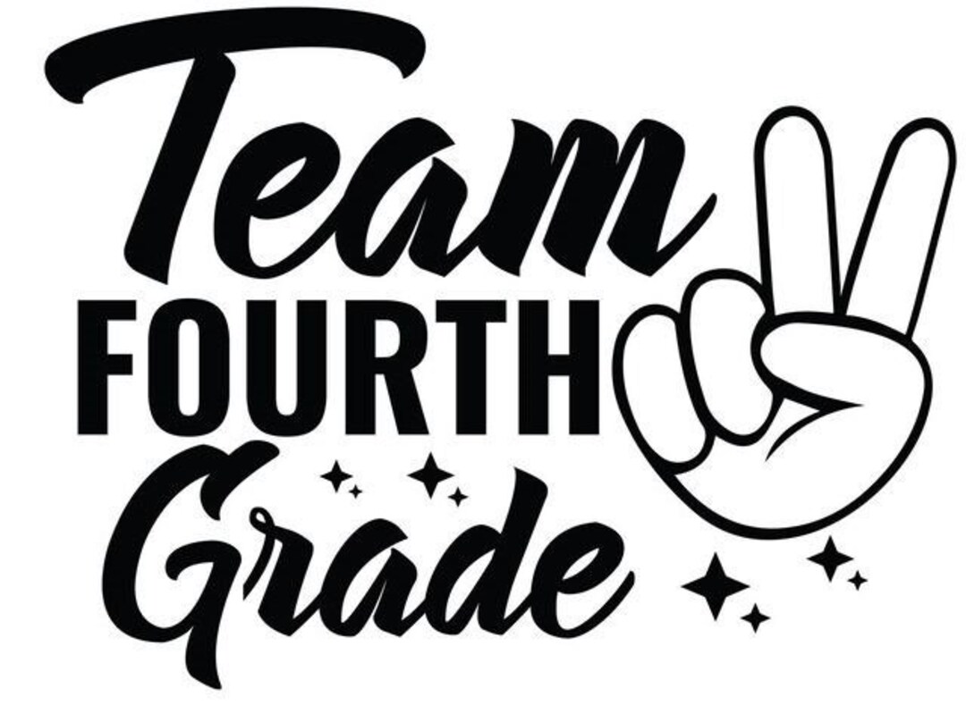 Team Fourth Grade Svg 4th Grade Squad Svg Fourth Grade Svg - Etsy