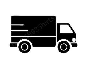 Truck SVG, PNG, JPG, Truck Silhouette, Vehicle Clipart, Truck Cricut, Digital Printable Download