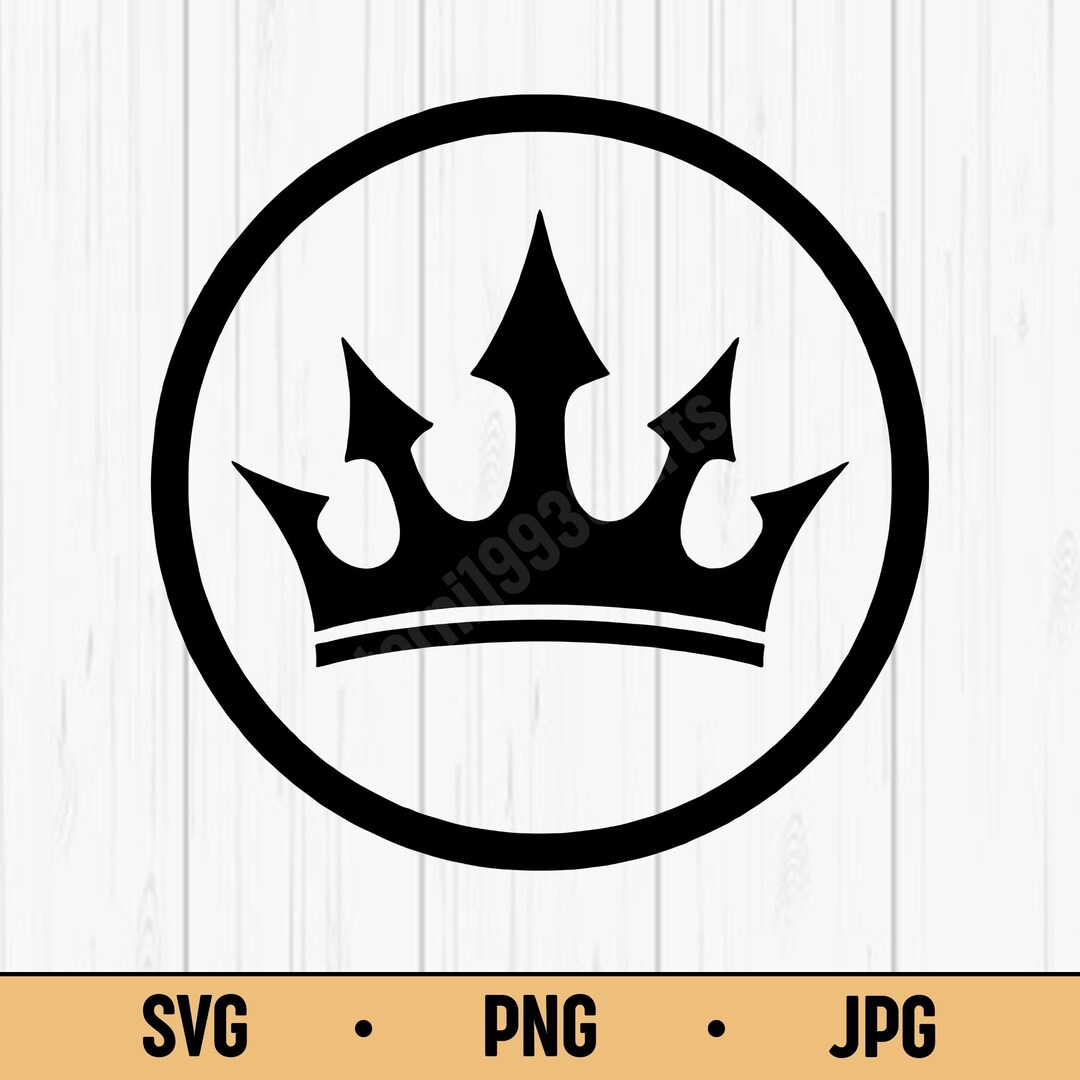 Crown Logo SVG PNG JPG – Royal Symbol Vector, Digital Download for ...