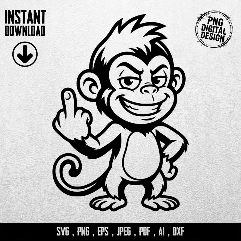 doigt-d-honneur-du-singe-etsy-france