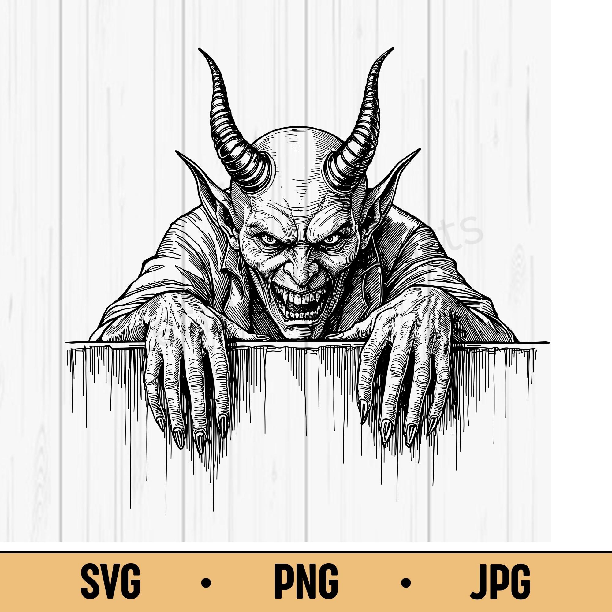 Demon devil svg - Etsy Österreich, image size:2000x2000