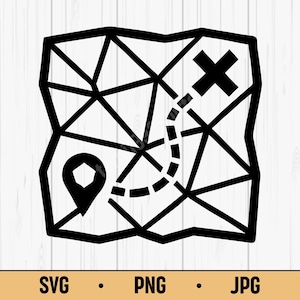 地図 - 地理ナビゲーション旅行ガイド地図作成SVG PNG JPGデジタルダウンロード