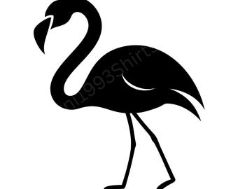 Flamingo SVG, PNG, JPG, Tropische vogel, Flamingo silhouet, Clipart ontwerp, Digitale printbare download, Zomerdecoratie