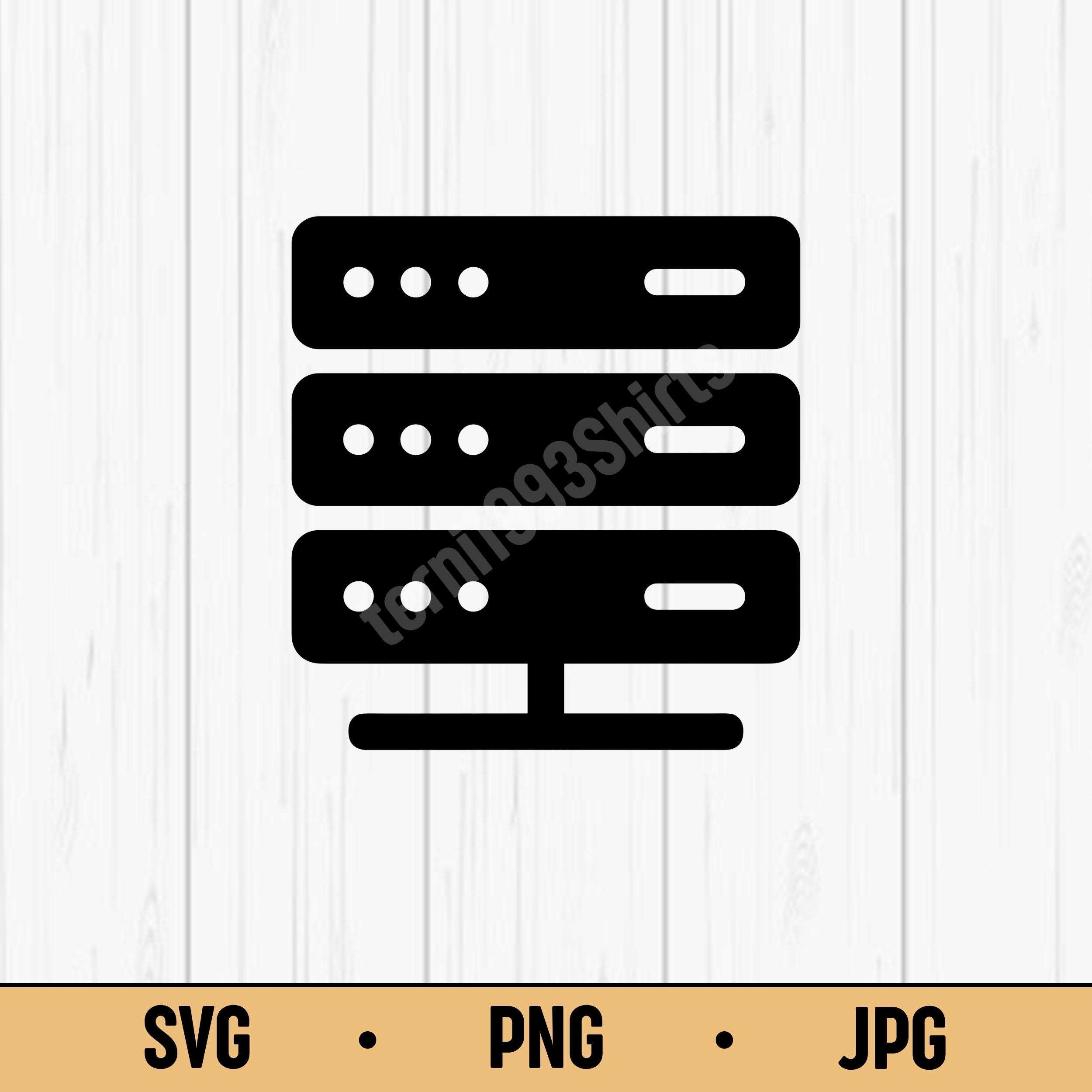 Server Rack Svg