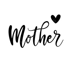 Mother SVG, PNG, JPG, Mother Typography, Mum svg, Mother svg, Mum Typography, Clipart, Cricut, Digital Printable Download
