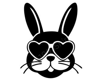 Rabbit SVG PNG JPG – Cute Bunny Clipart, Digital Downlad, Bunny, Silhouette, Rabbit png, Bunny png, Rabbit svg, Bunny svg