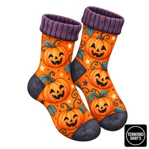 14 Halloween-strumpor PNG Clipart-paket - nyckfulla läskiga strumpor, udda häxiga Halloween-clipart, digital nedladdning
