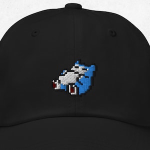 Pixelated Sleeping Snore Dad Hat