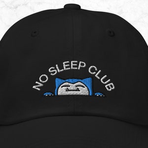 No Sleep Club - Embroidered Dad Hat