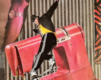 I'm Not a Loser: Handmade Collage by Television Party Tonight