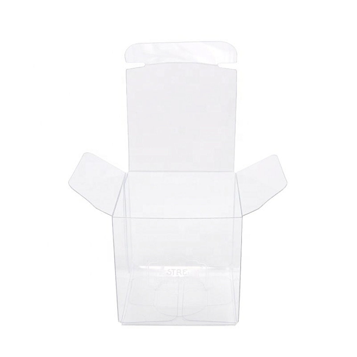 Clear Plastic Favor Gift Box 2X2X2 | Perfect for Candy Mini Cupcake & Chocolate Bomb, Individual ...