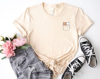Bubu und Dudu Shirt: Kuschelbär Panda mit Tasche