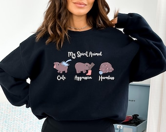 Moo Deng Baby Hippo T-Shirt, Sweatshirt, Hoodie