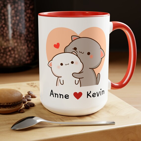 Personalized Peach Goma Mug, Kitten Coffee Mug, Gift for Her, Mocha Peach  Goma Mug, Cat Hoodie, Cat Lover, Cat Lover Gift, Peach Goma - Etsy