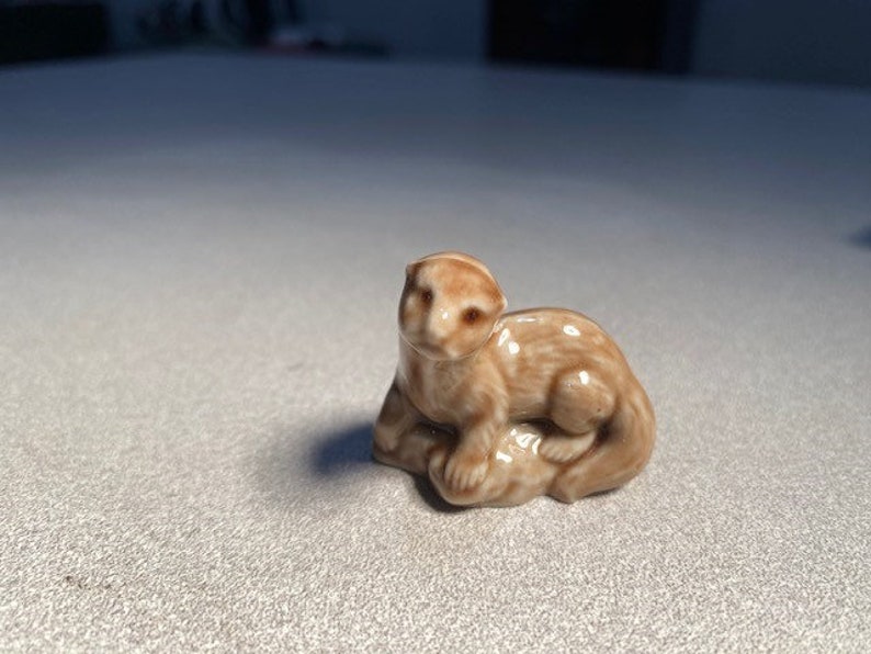 Red Rose Tea Figurines Etsy