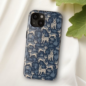 Blue Heeler II Tough Phone Case, Australian Cattle Dog