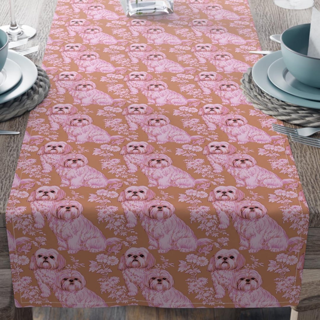 Shih Tzu Quilted Table Runner GFTOMA382