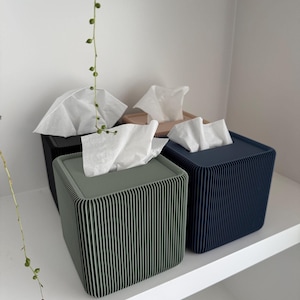 Funda para caja de pañuelos cuadrada/funda para caja de pañuelos cúbica para baño/rc.1