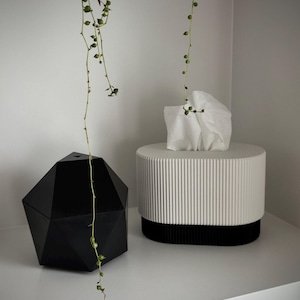 Vervanging vierkante en rechthoekige hoes tissuedoos | Minimalistische capsulehouder voor tissuedoos | Nr.1