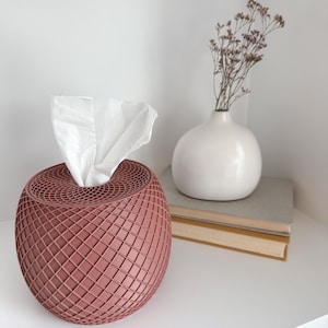 Vervanging vierkante en rechthoekige hoes tissuedoos | Geometrische houder voor tissuedoos | Vortex