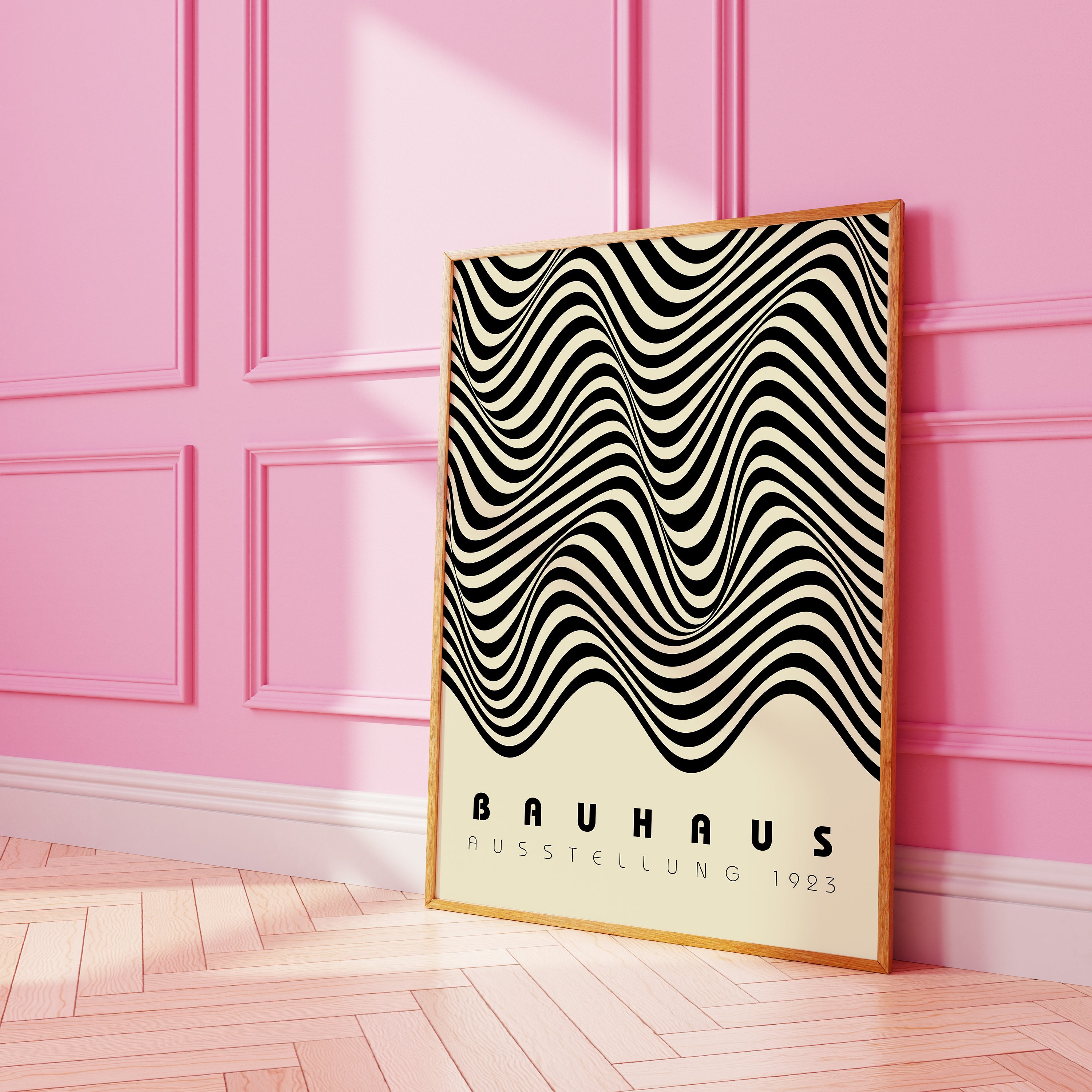Neon Bauhaus Prints Set of 6 Mid Century Modern Art Maximalism Decor ...