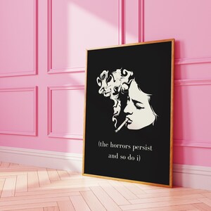 Grunge Room Decor, Black and White Wall Art, College Dorm Decor, Trendy Prints, Typography Art, Indie Room Decor, Quirky Art Print