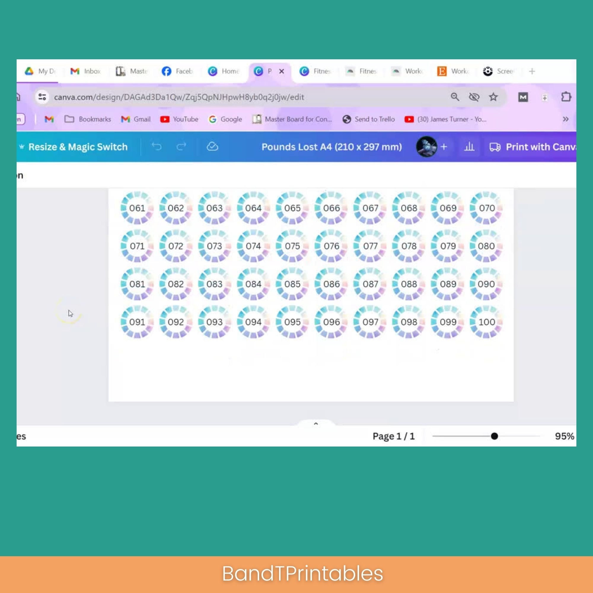 Pounds Lost Printable | Daily Exercise Log | Fitness Journal | Workout ...