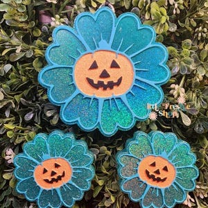 Flower Pumpkin Freshy, Pumpkin Freshys, Pumpkin Freshies, Pumpkin Freshie, Halloween Freshy, Freshie, Floral Freshy, Car Air Freshener