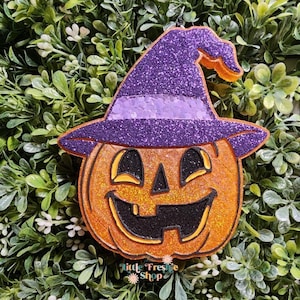 Pumpkin Freshie, Witch Hat, Pumpkin Season, Spooky, Halloween Time, Halloween Freshies, Car Freshie, Car Air Freshener, Freshy, Car Freshy
