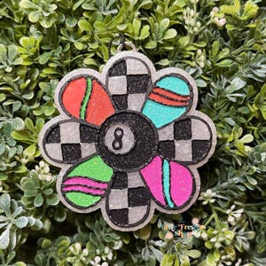 Magic 8 Ball Freshie, Magic 8 Ball Freshy, Groovy 8 Ball, Groovy Freshy, Groovy Freshie, Flower Freshy, Car Freshie, Car Air Freshener