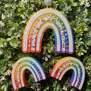 Rainbow Freshie, Pride Gift, Freshie, Rainbow Gifts, Car Freshie, Car Freshy, Car Air Freshener, Freshie, Car Scent, Car Scents, Pride Month