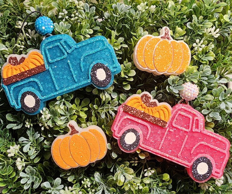 Fall Racoon Freshie Pumpkin Patch Truck Freshie, Fall Freshies, Autumn Vibes, Autumn, Fall ...
