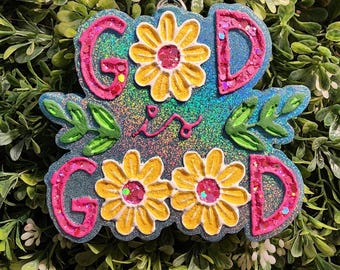 God is Good Freshy, God Is Good Gifts, Inspirational Quotes, Religious Gifts, Faith, Freshie, Car Freshie, Car Air Freshener, Car Freshy