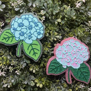 Hydrangea Freshie, Hydrangea Freshy, Hydrangea Gifts, Flower Gifts, Car Freshie, Car Air Freshener, Freshy, Car Freshy, Flower Freshie