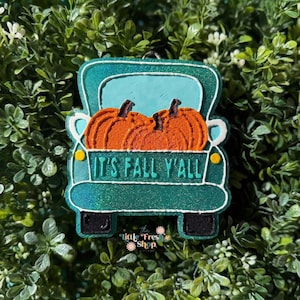 It’s Fall Yall Truck Freshie, Fall Truck, Fall Freshie, Fall Vibes, Pumpkin Freshie, Car Freshie, Car Air Freshener, Freshy, Car Freshy
