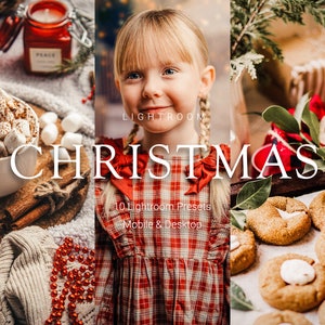 Christmas Lightroom Presets - Lightroom Mobile and Desktop