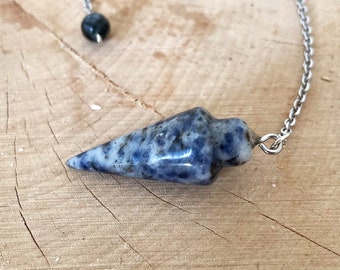 Pendule radiesthesie divinatoire Sodalite