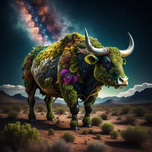 Ode an Stier Sternbild Sticker