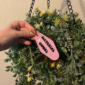 Motel Keychain