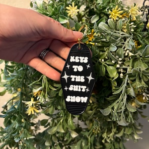 Motel Keychain