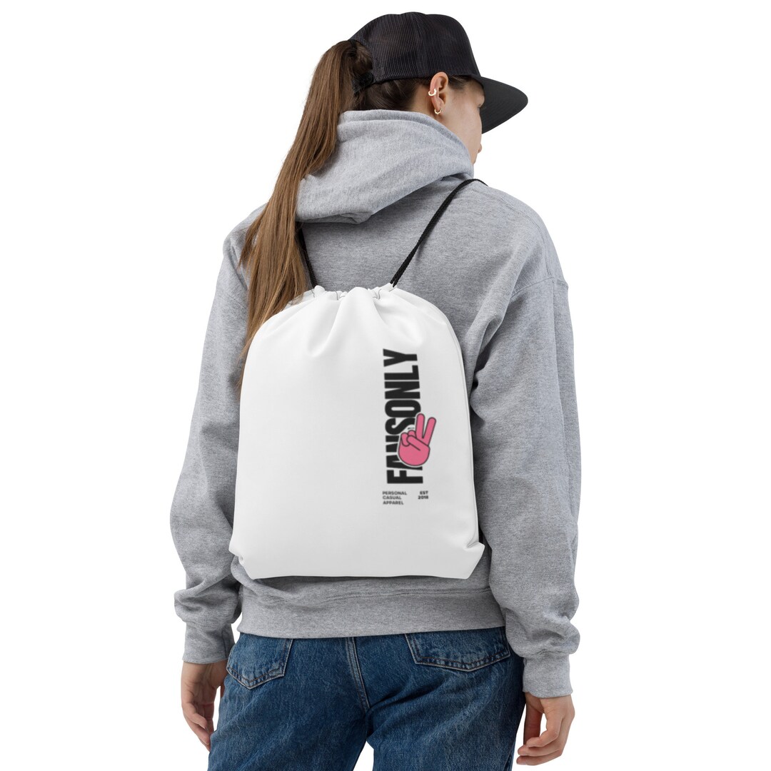 Drawstring Bag, Custom Brand, Custom Logo, Promo Products, Drawstring