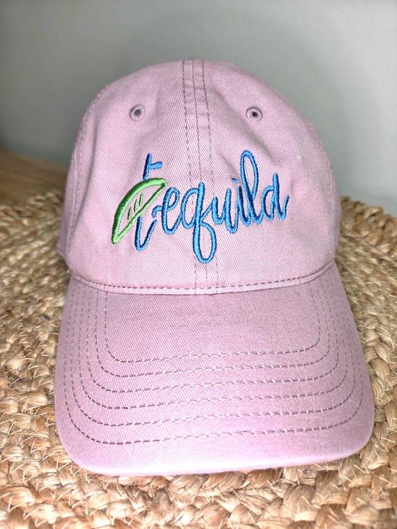 Tequila Embroidered Hat | Funny Drinking Baseball Cap | Margarita Lover Gift | Bachelorette Party Hat | Summer Vacation Hat | Fiesta Outfit