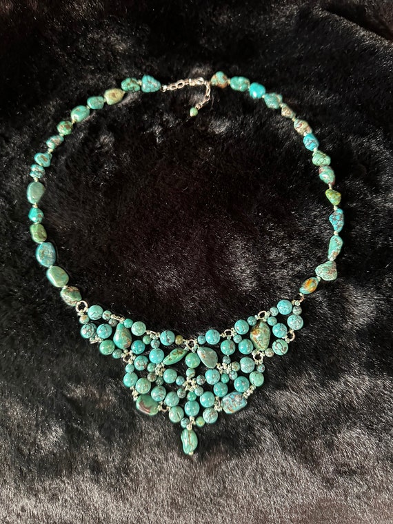 Beautiful Genuine Turquoise Necklace