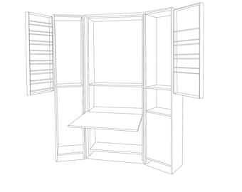 Handwerk und Werkzeuge Organisationspläne für Handwerk Schrank Aufbewahrung Organisation pdf Pläne Werkzeug Organizer Nähzubehör Aufbewahrungsbox Plan