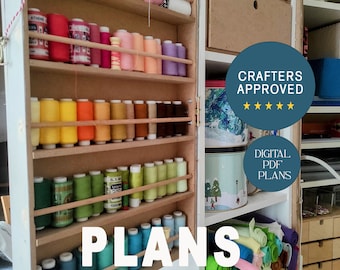 Sewing supplies storage box plan Craft supplies and tools organization plans for craft cabinet storage organization pdf plans tool organizer