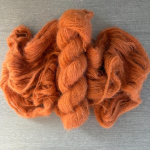 スリ・アルパカシルク糸：「ラスティ・グリスウォルド」手染めスポーツウェイト