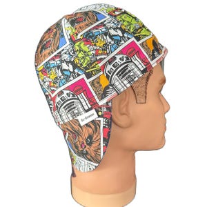 Welding Beanie Reversible Welder Cap Cotton Fabric Star Wars Theme Welding Hat