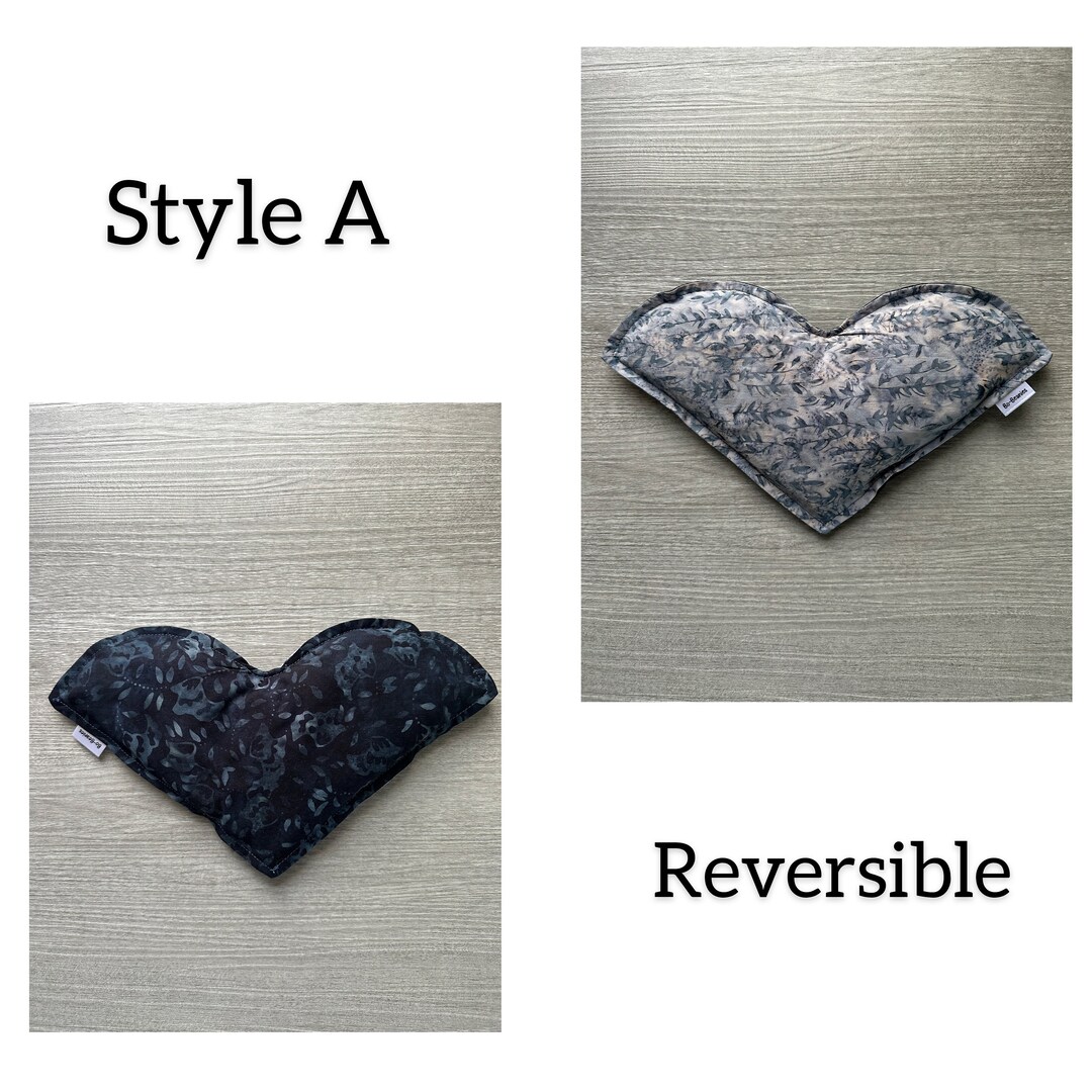 Microwave Flaxseed Heating Pad Ice Pack Lavender Mint Etsy